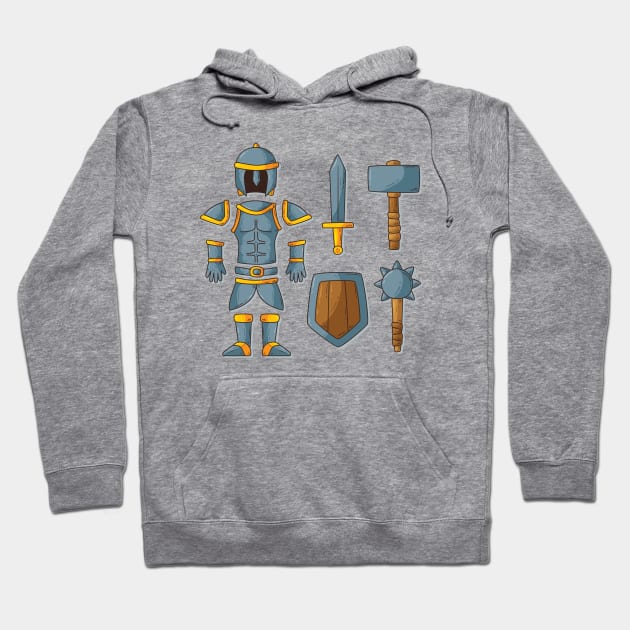 Medieval armor hoodie discount